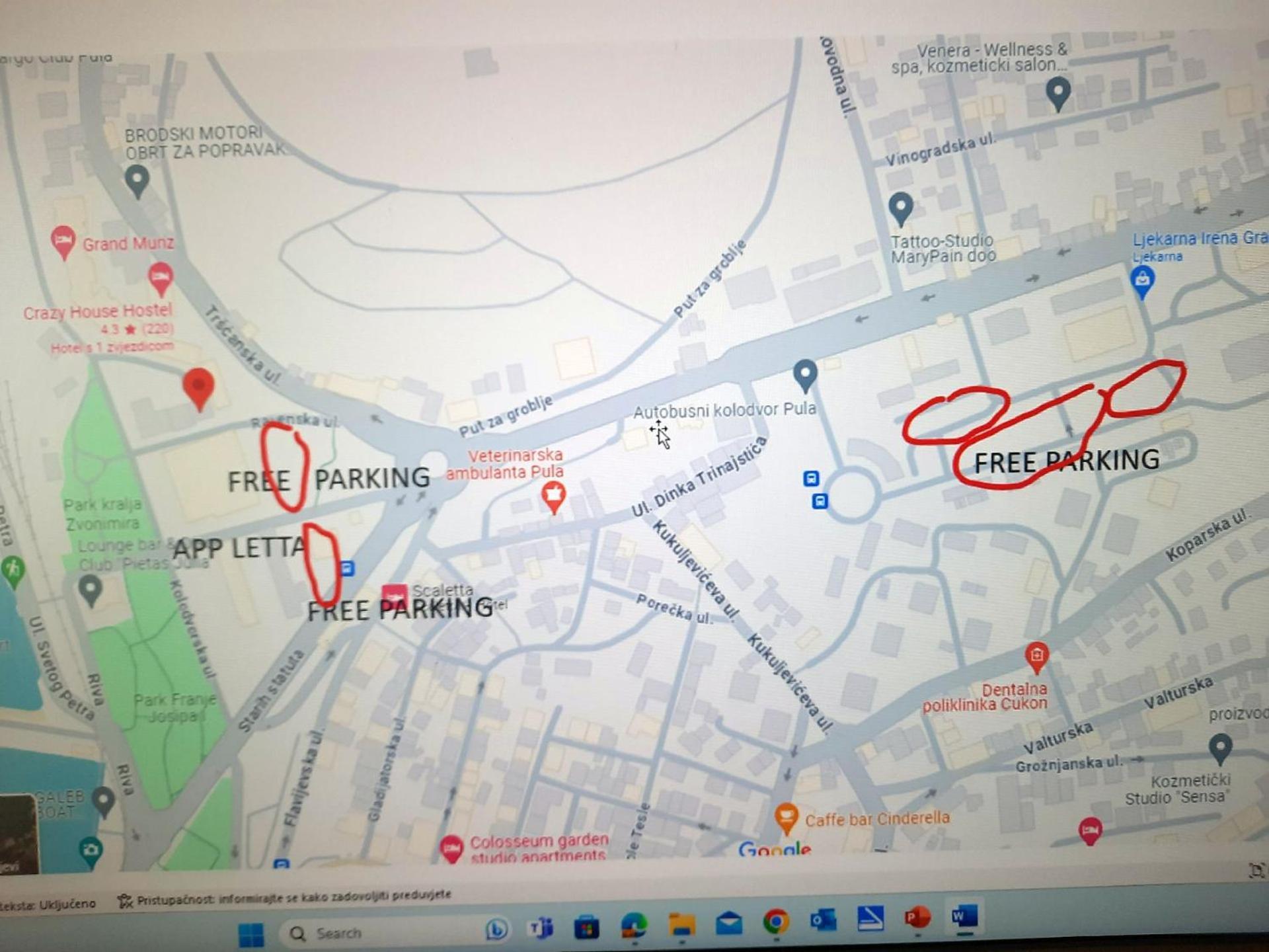 App Letta Sunset Pula Apartman Kültér fotó